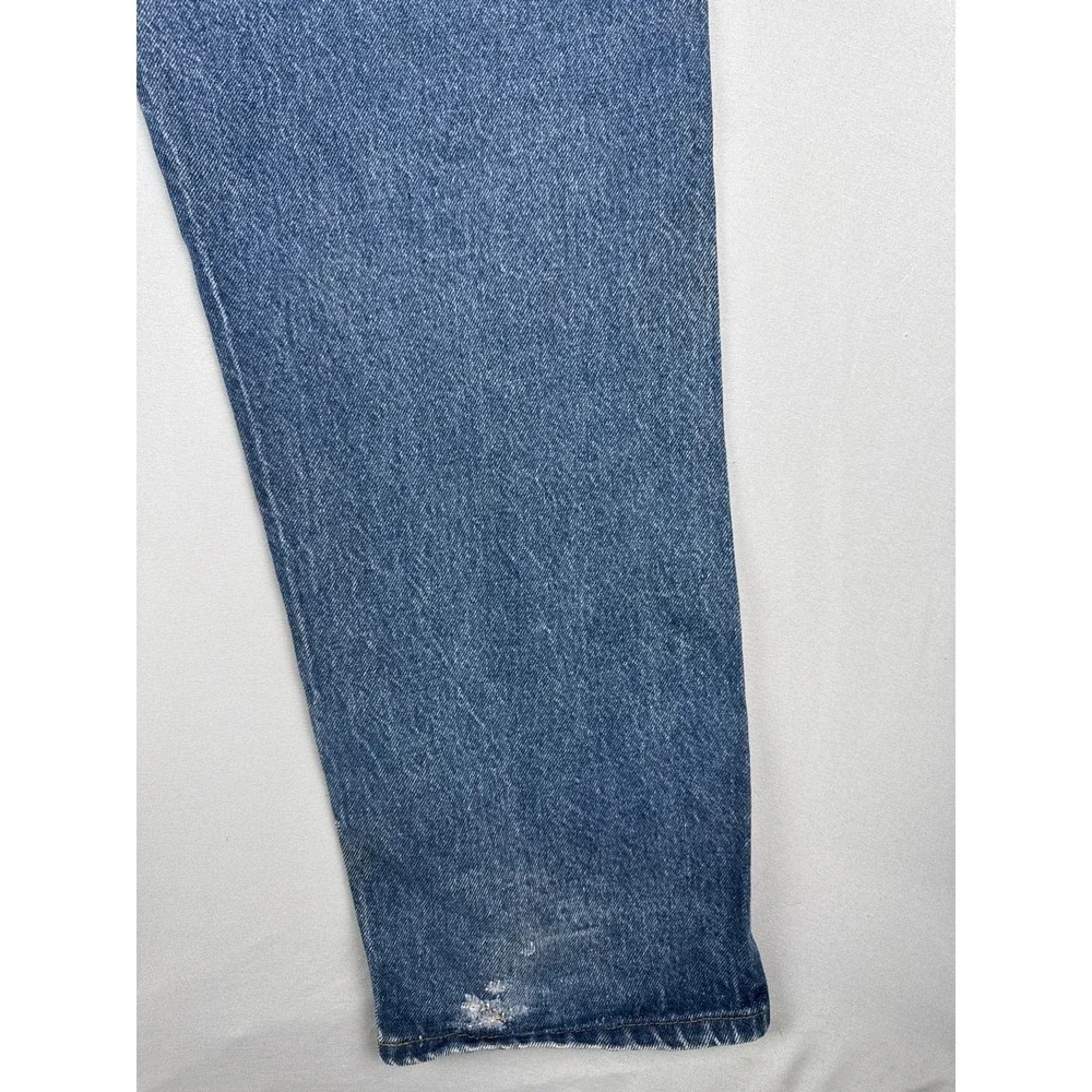 Vintage 80s Levi's Orange Tab USA Made Straight Leg Jeans 42x31